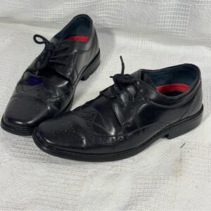 Joseph Allen Boys Lace Child Dress Shoes - Brown size 3 EUC